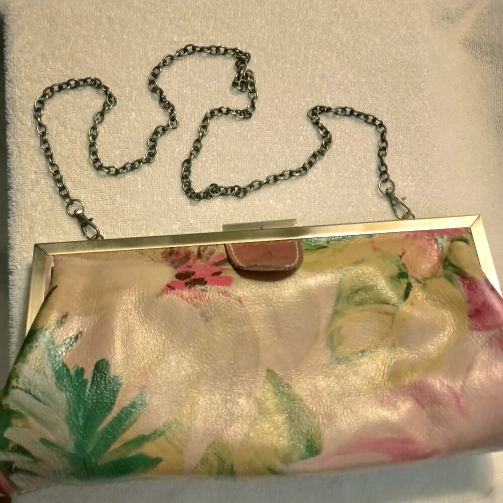 Patricia Nash Floral Frame Clutch